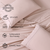 Organic Bedsheet, Sephia Rose Color Bedsheet & Pillows, Ultra Soft Bedsheets, Breathable Bedsheet, Sustainable & Eco Friendly Bedsheet, Ethically Made Bedsheet