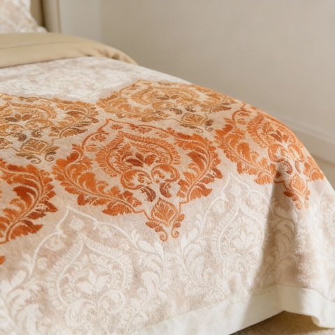 Pixel | 100% Cotton 250 TC Digitally Printed Sheet Set | 3 Piece (1 Bedsheet + 2 Pillow Cover) |Oeko-TEX Certified - King Size Bed Sheet Set