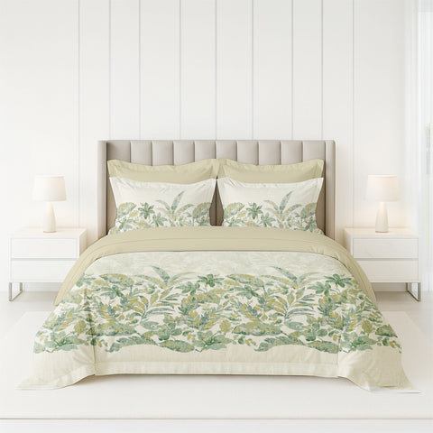 Pixel | 100% Cotton 250 TC Digitally Printed Sheet Set | 3 Piece (1 Bedsheet + 2 Pillow Cover) |Oeko-TEX Certified - King Size Bed Sheet Set