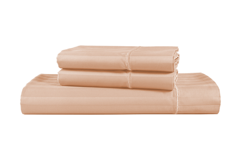 Pale Peach Colour Bedsheet Set