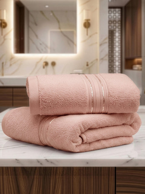 Lane Linen 100% Cotton 2 Piece Hand Towels Set 575 GSM Highly Absorbent and Soft