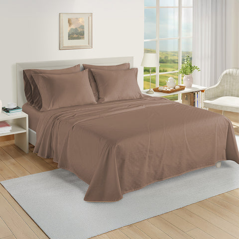 Portabella Bedsheet with 4 pillow covers ,  Egyptian cotton sheets , 
