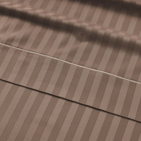Portabella Colour Bedsheet Stripe King 800TC 