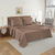 Portabella Color Bedsheet with 4 pillow covers, Egyptian cotton sheets 
