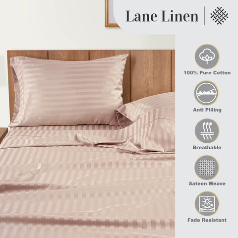 Sepia Rose Colour Bedsheet 800TC 

