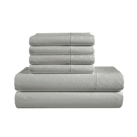 Pale Peach Colour Bedsheet Set,  Perfect Fit For King Size Bed 