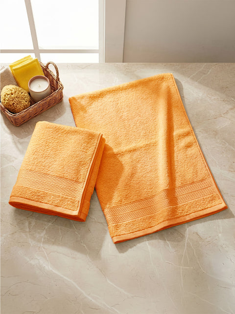 GRES Colorado | 100% Cotton 2 Piece Hand Towel | 450 GSM | Ring Spun Yarn
