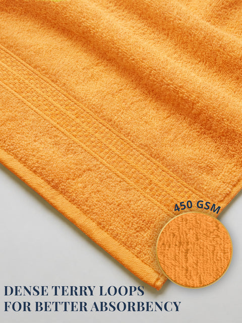 GRES Colorado | 100% Cotton 2 Piece Hand Towel | 450 GSM | Ring Spun Yarn