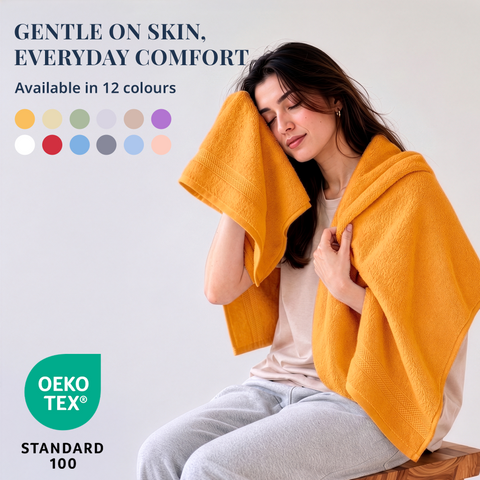 GRES Colorado | 100% Cotton Bath Towel | 450 GSM | Ring Spun Yarn