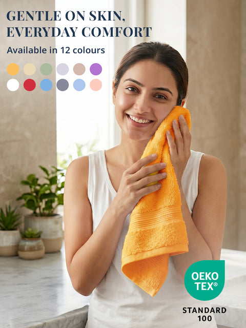GRES Colorado | 100% Cotton 2 Piece Hand Towel | 450 GSM | Ring Spun Yarn