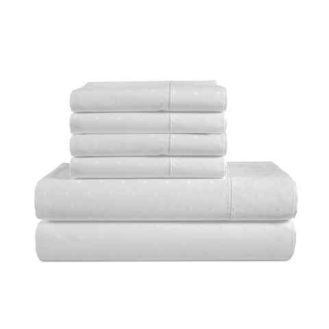 White Colour Bedsheet Set,  Perfect Fit For King Size Bed 
