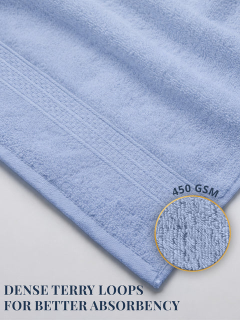 GRES Colorado | 100% Cotton 2 Piece Hand Towel | 450 GSM | Ring Spun Yarn