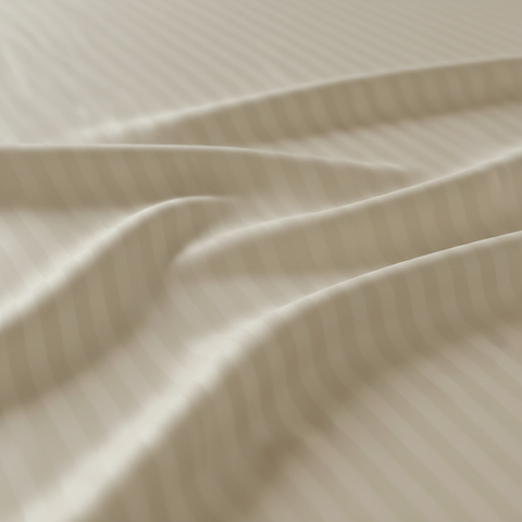 Galaxy | 100% Cotton 250 TC Damask Stripe | Eco-friendly & Wrinkle-free | 2 Piece (1 Bedsheet + 1 Pillow Covers) | Sateen Weave | Single Bed Sheet Set