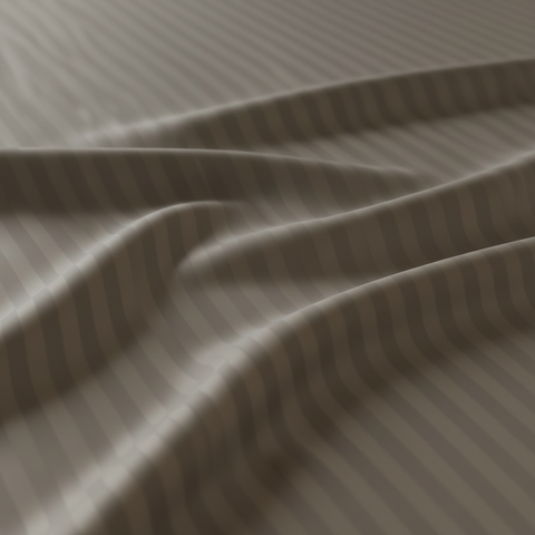 Galaxy | 100% Cotton 250 TC Damask Stripe | Eco-friendly & Wrinkle-free | 2 Piece (1 Bedsheet + 1 Pillow Covers) | Sateen Weave | Single Bed Sheet Set