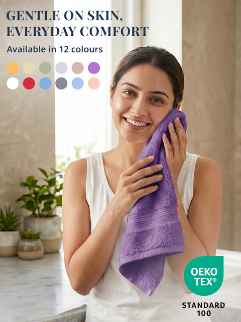 GRES Colorado | 100% Cotton 2 Piece Hand Towel | 450 GSM | Ring Spun Yarn