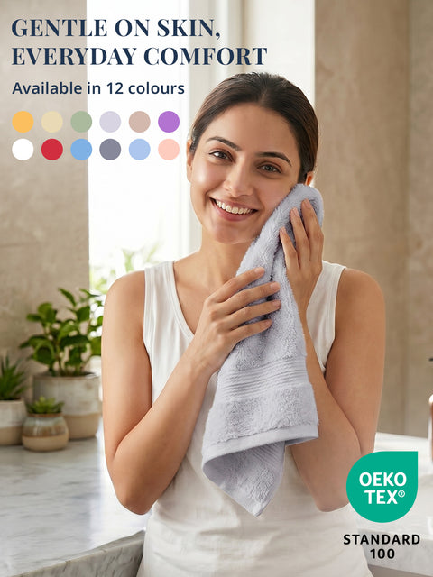 GRES Colorado | 100% Cotton 2 Piece Hand Towel | 450 GSM | Ring Spun Yarn