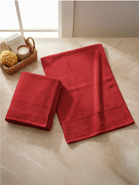 GRES Colorado | 100% Cotton 2 Piece Hand Towel | 450 GSM | Ring Spun Yarn