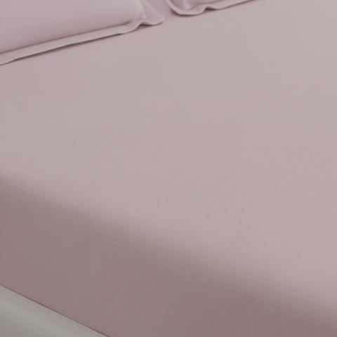 Riwayaat | 100% Cotton 300TC Embroidered Bedsheet | 3 Piece (1 Bedsheet + 2 Pillow Cover)| Moonlit Flora | Super King