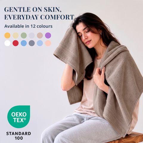GRES Colorado | 100% Cotton Bath Towel | 450 GSM | Ring Spun Yarn