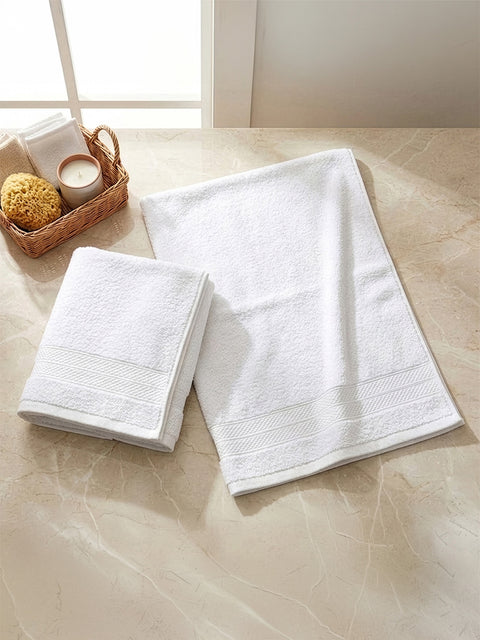 GRES Colorado | 100% Cotton 2 Piece Hand Towel | 450 GSM | Ring Spun Yarn