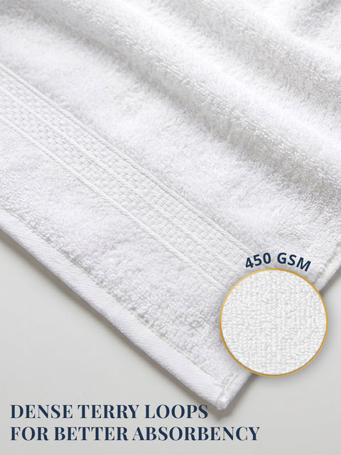 GRES Colorado | 100% Cotton 2 Piece Hand Towel | 450 GSM | Ring Spun Yarn