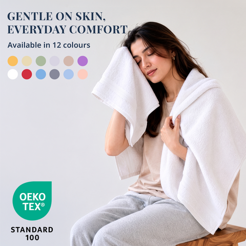 GRES Colorado | 100% Cotton Bath Towel | 450 GSM | Ring Spun Yarn