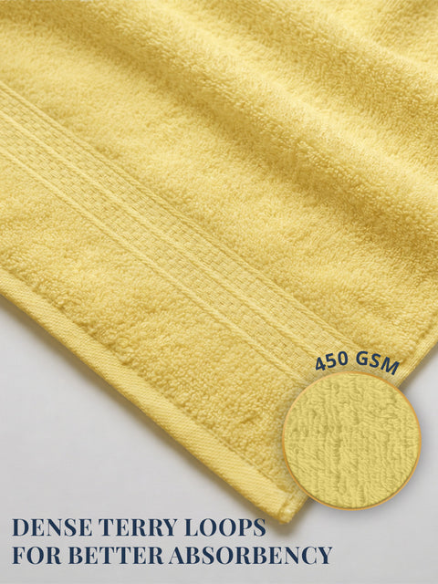 GRES Colorado | 100% Cotton 2 Piece Hand Towel | 450 GSM | Ring Spun Yarn
