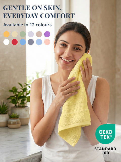 GRES Colorado | 100% Cotton 2 Piece Hand Towel | 450 GSM | Ring Spun Yarn